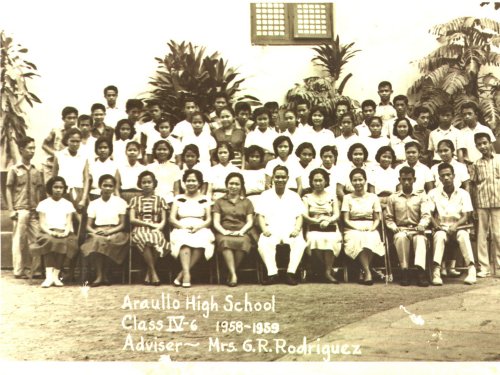 Araullo High School - class '59, Sec IV-6