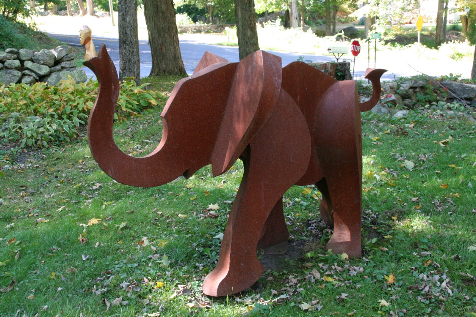 The Mr. Hunter Wall Connecticut sculpture safari