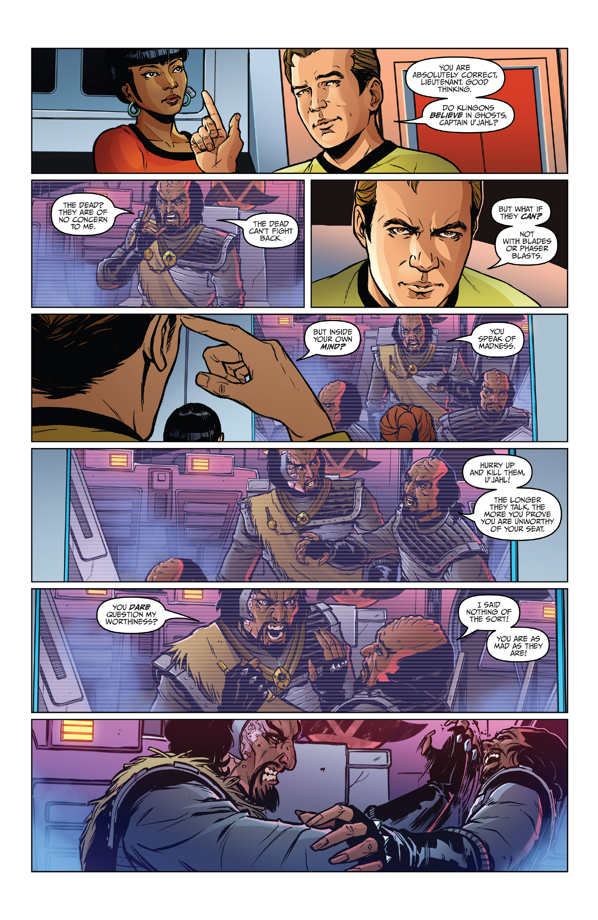 Read online Star Trek: Year Five comic -  Issue #6 - 18