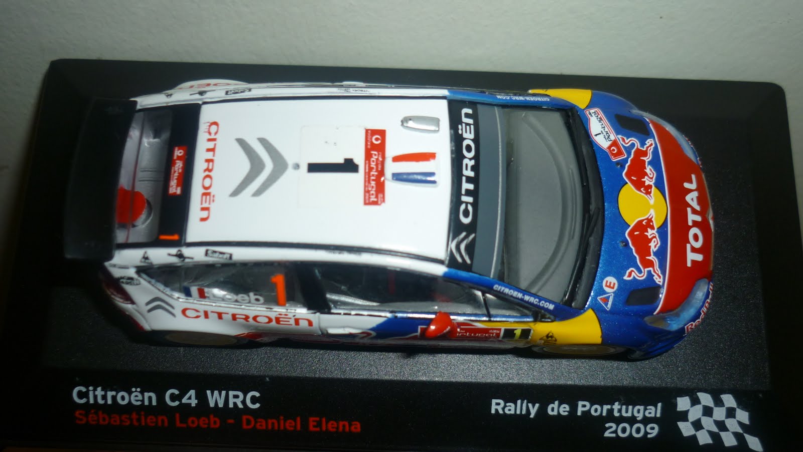 Décalcomanies 1/24 Citroën C4 WRC Sébastien Loeb Rallye Bulgarie 2010 - Réf. 1319