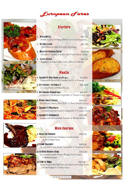 Menu katering Restoran Melayu : Masakan Sedap2