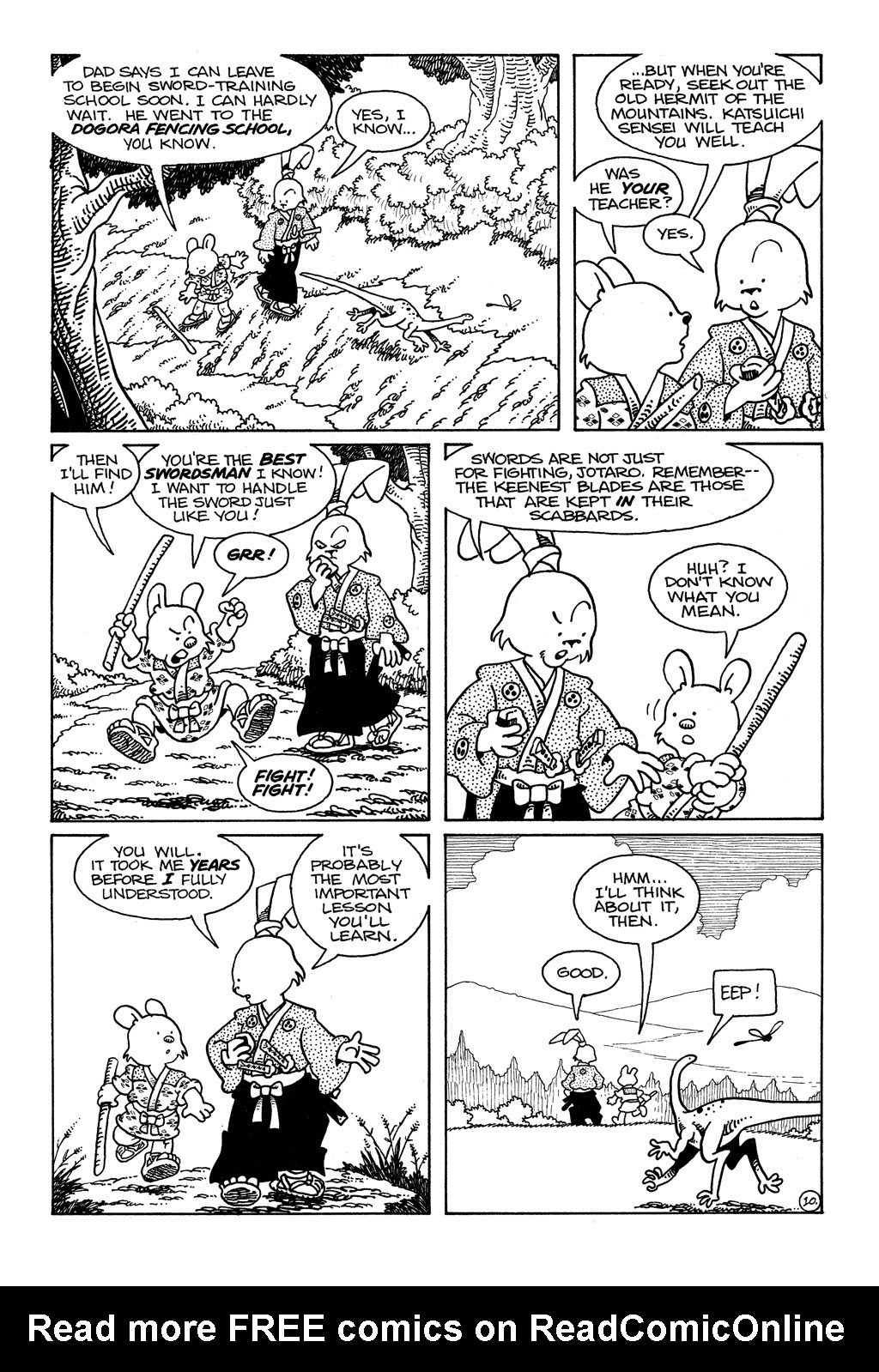 Read online Usagi Yojimbo (1987) comic -  Issue #31 - 22