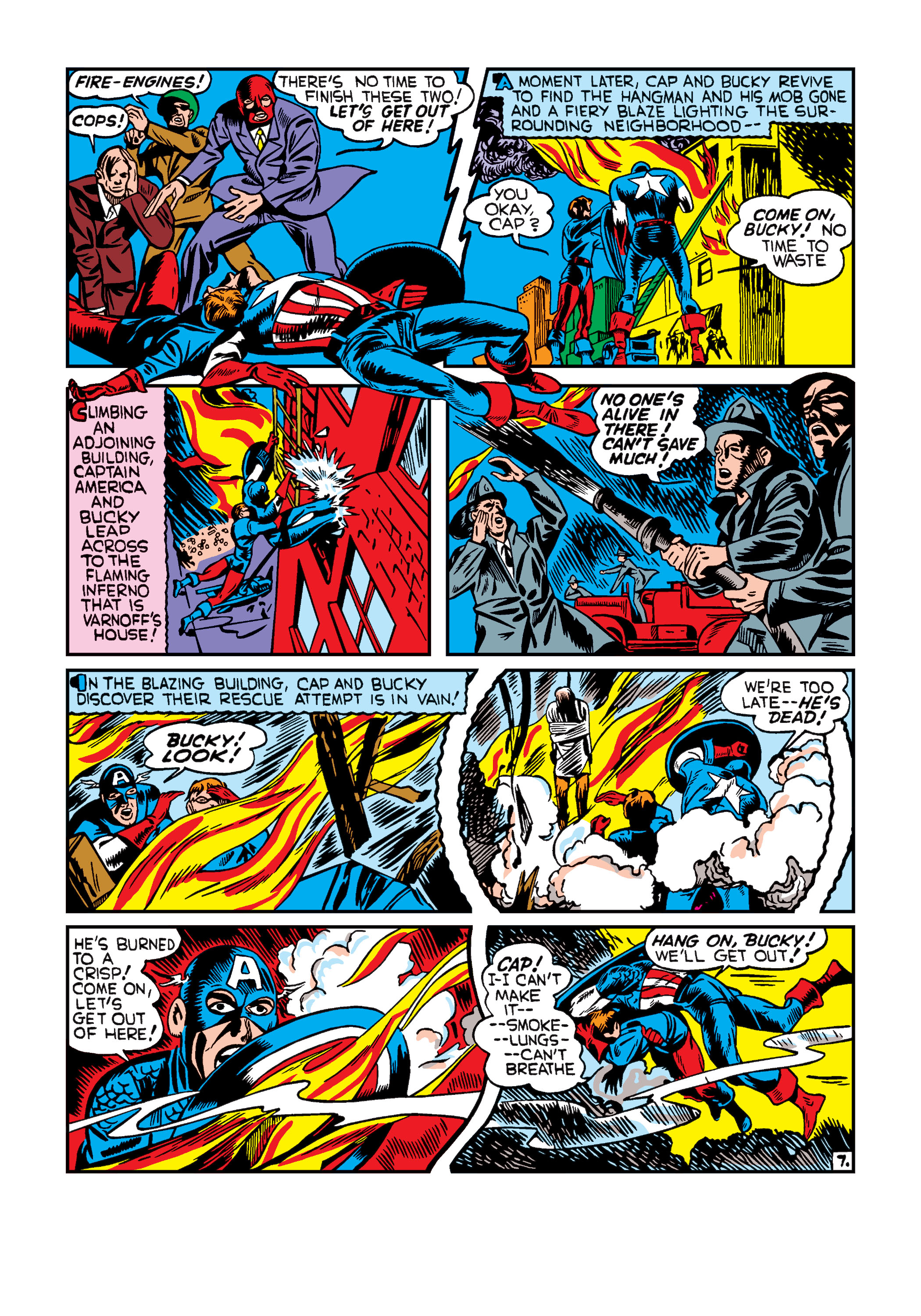 Read online Captain America Comics comic -  Issue #6 - 39