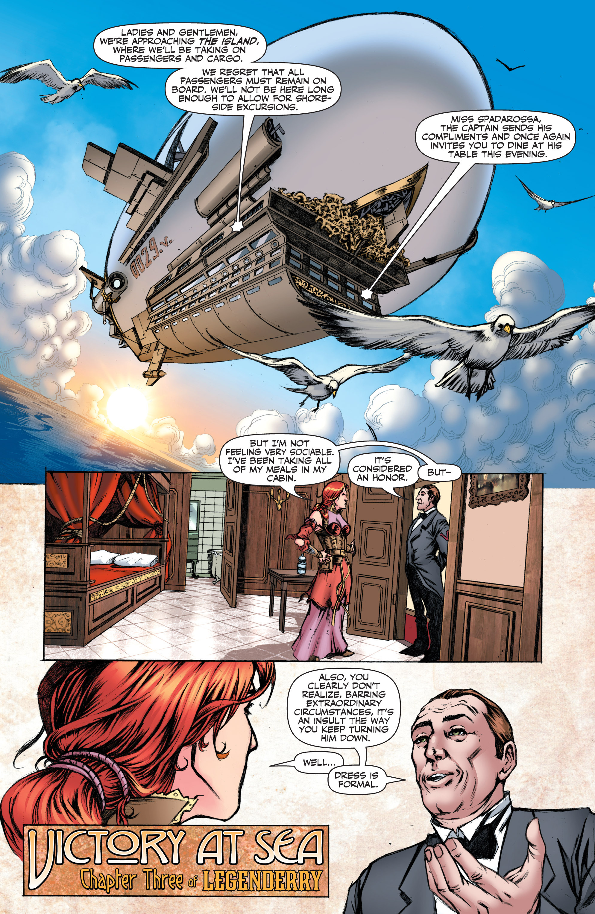 Read online Legenderry: A Steampunk Adventure comic -  Issue #3 - 3