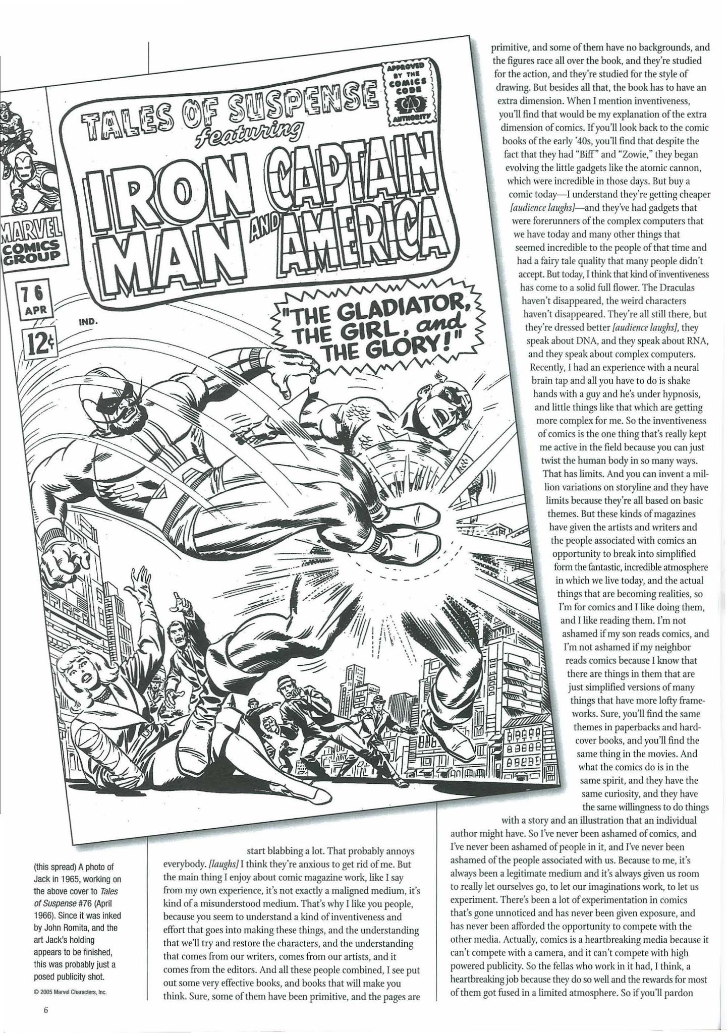 Read online The Jack Kirby Collector comic -  Issue #43 - 8