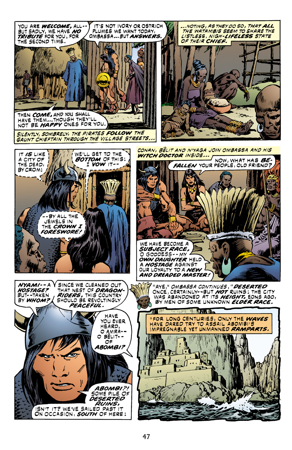 Read online The Chronicles of Conan comic -  Issue # TPB 12 (Part 1) - 48