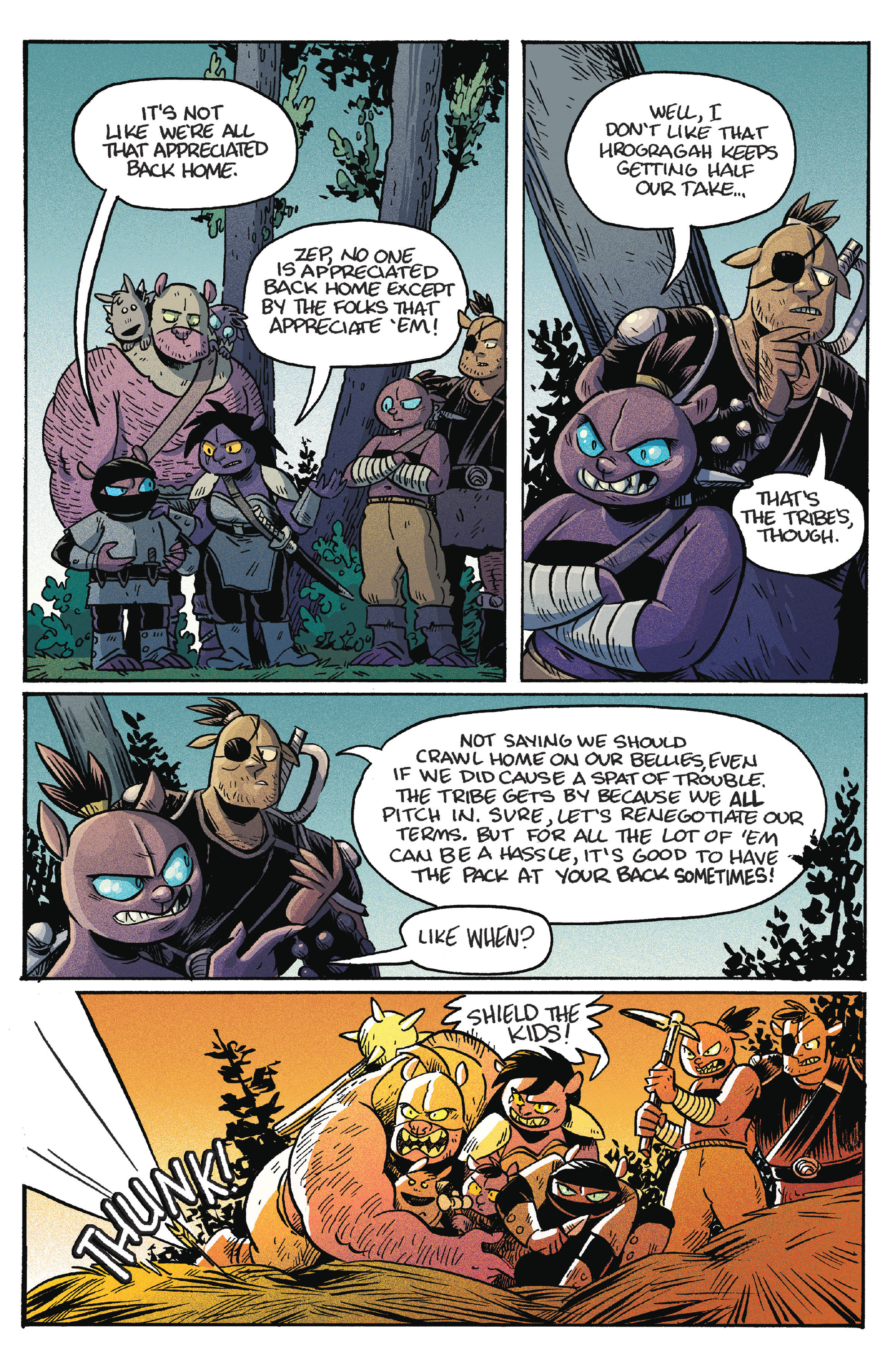 Read online ORCS! comic -  Issue #5 - 23