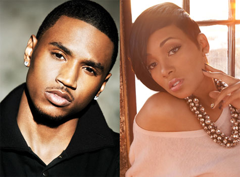 trey songz girlfriend pictures. wallpaper Trey Songz and his