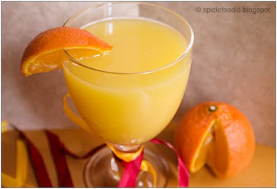 sparkling orange juice