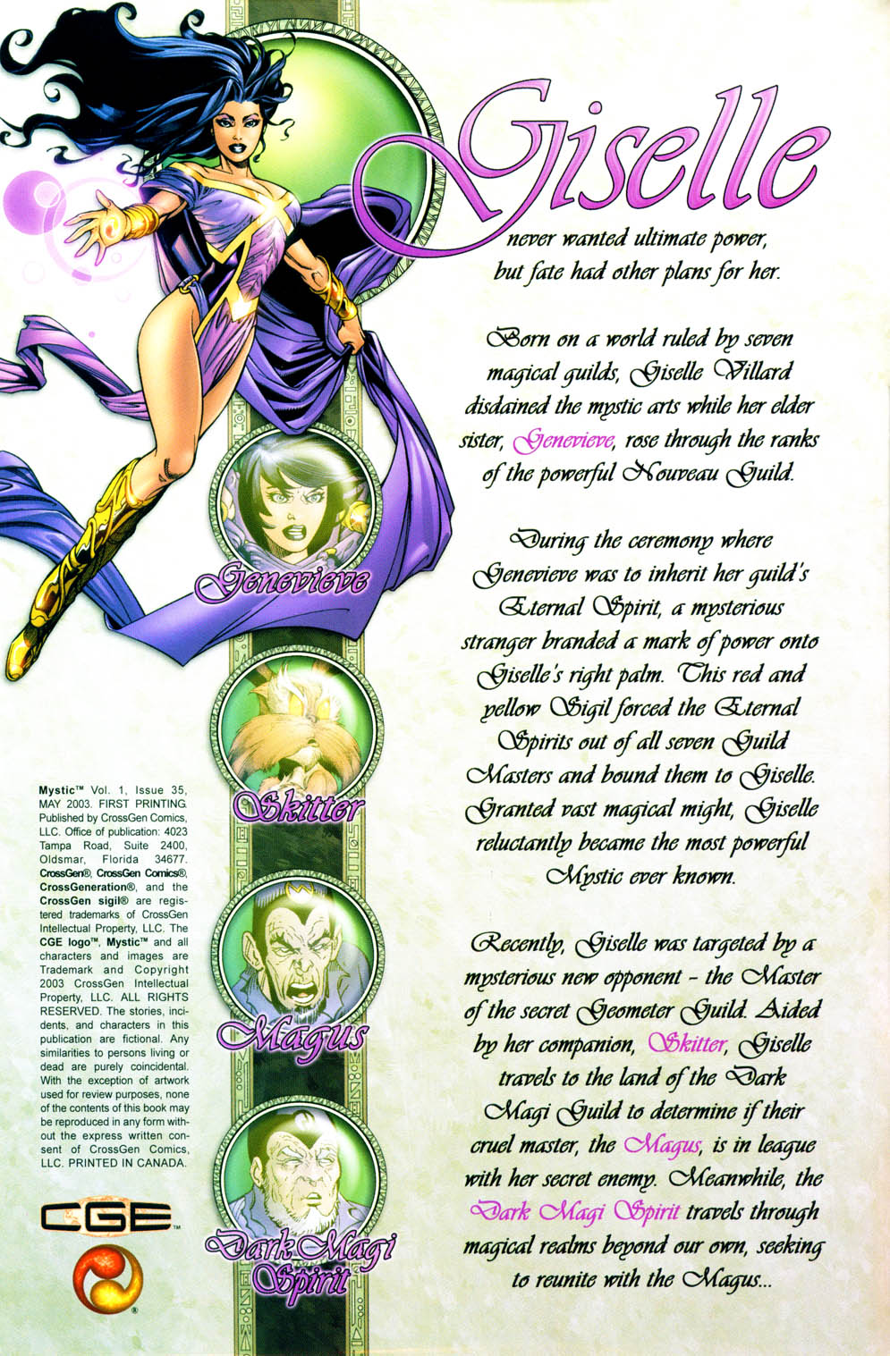 Read online Mystic comic -  Issue #35 - 2