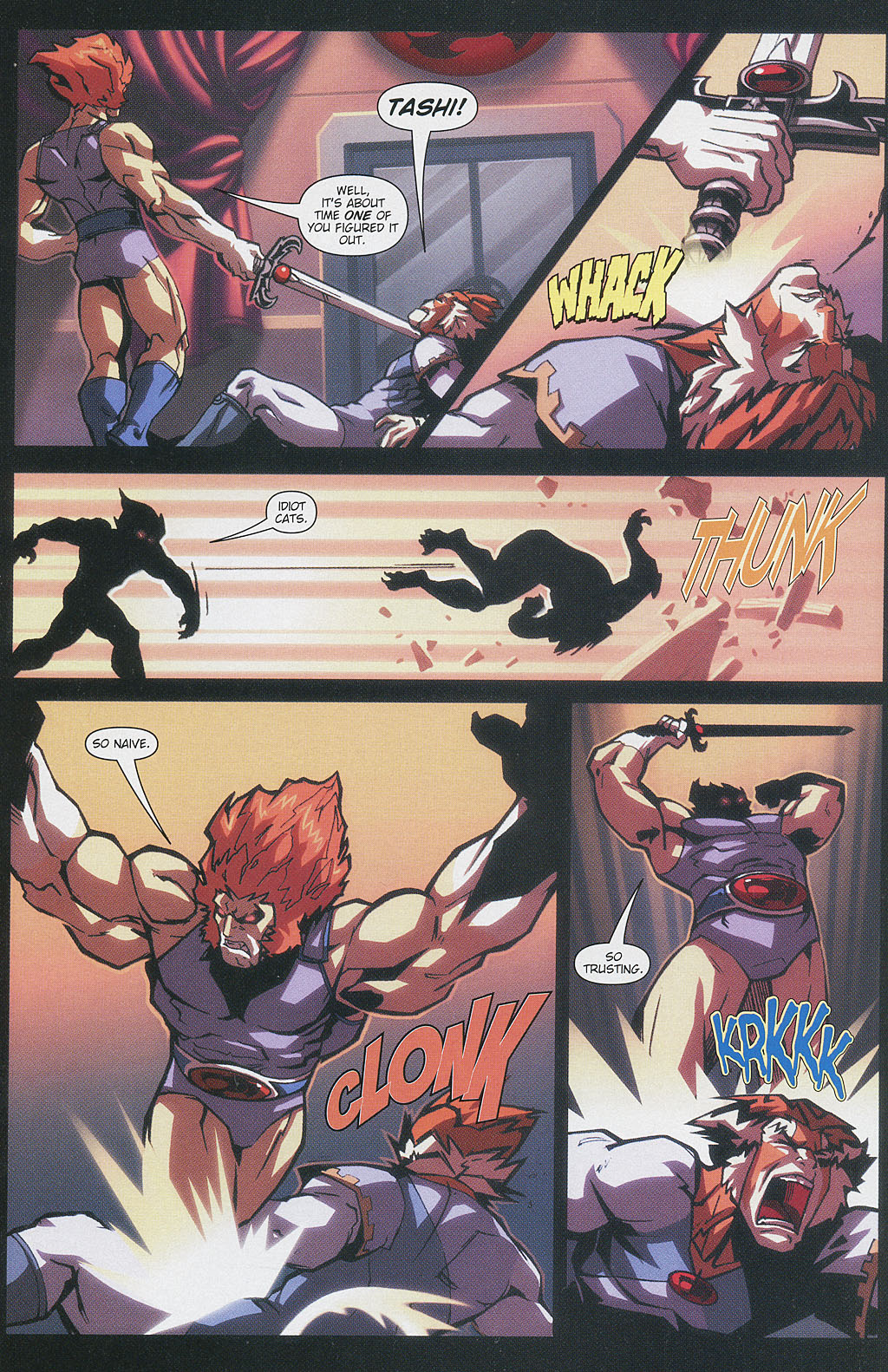 Read online ThunderCats: Enemy's Pride comic -  Issue #4 - 9