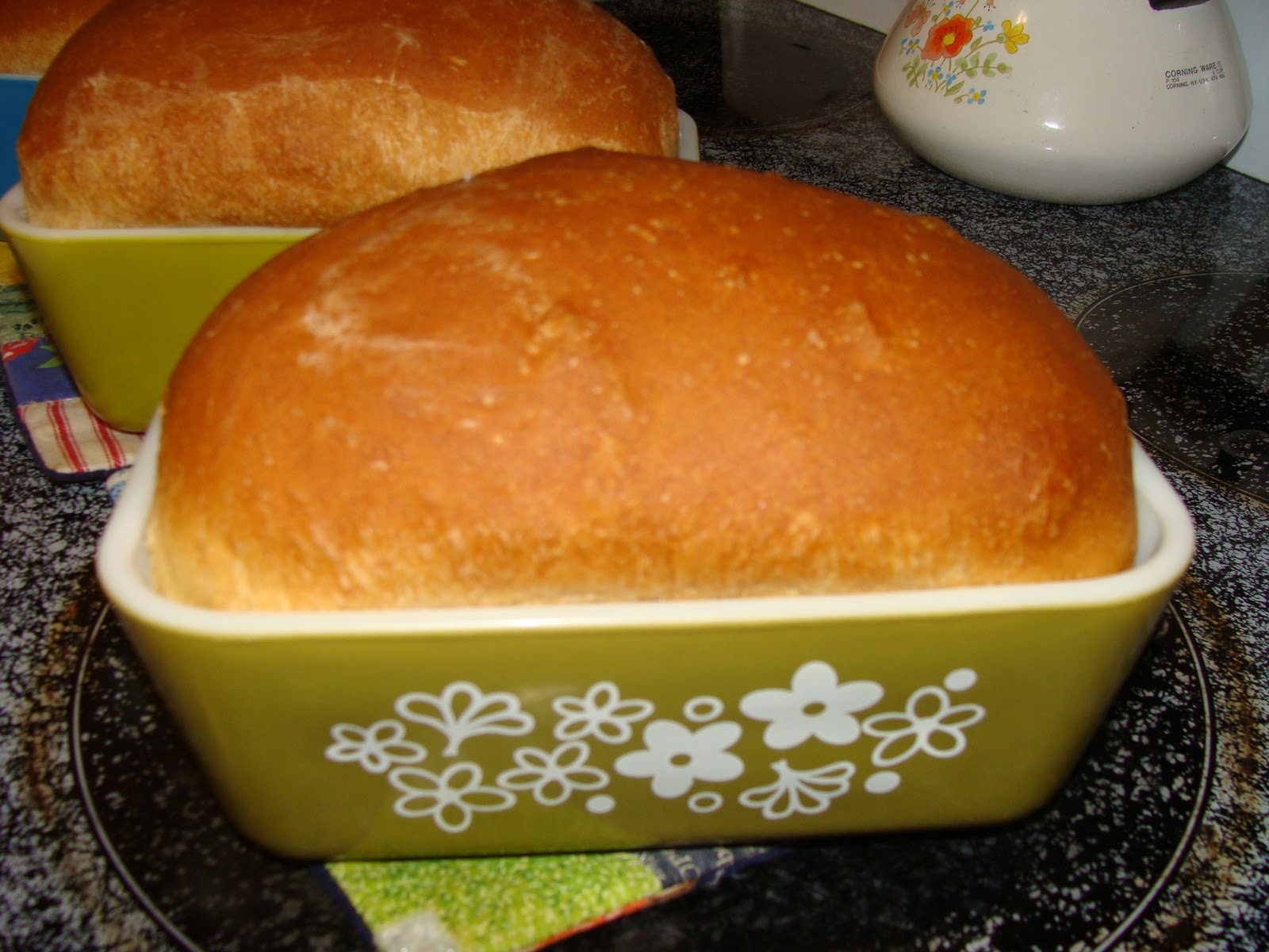 If you do stuff, stuff gets done Pyrex baked bread
