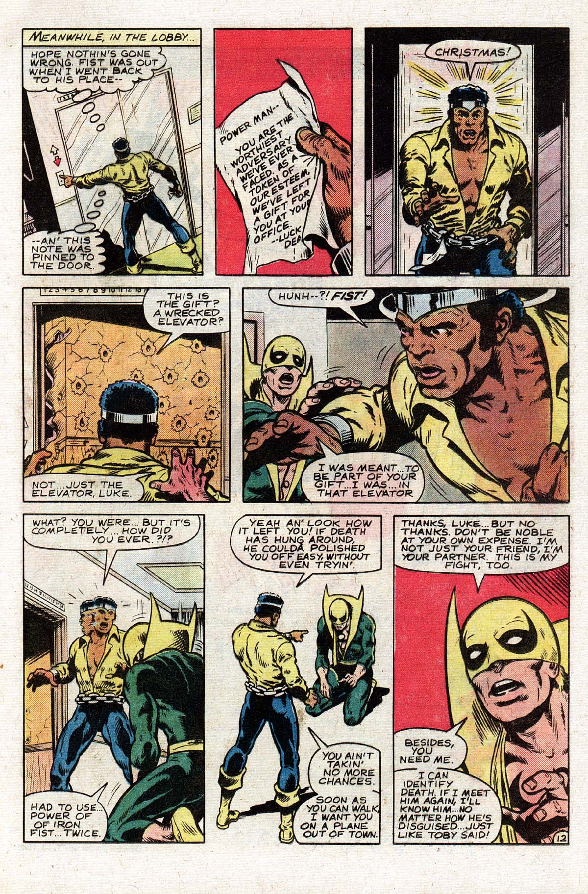 Read online Power Man and Iron Fist (1978) comic -  Issue #64 - 14