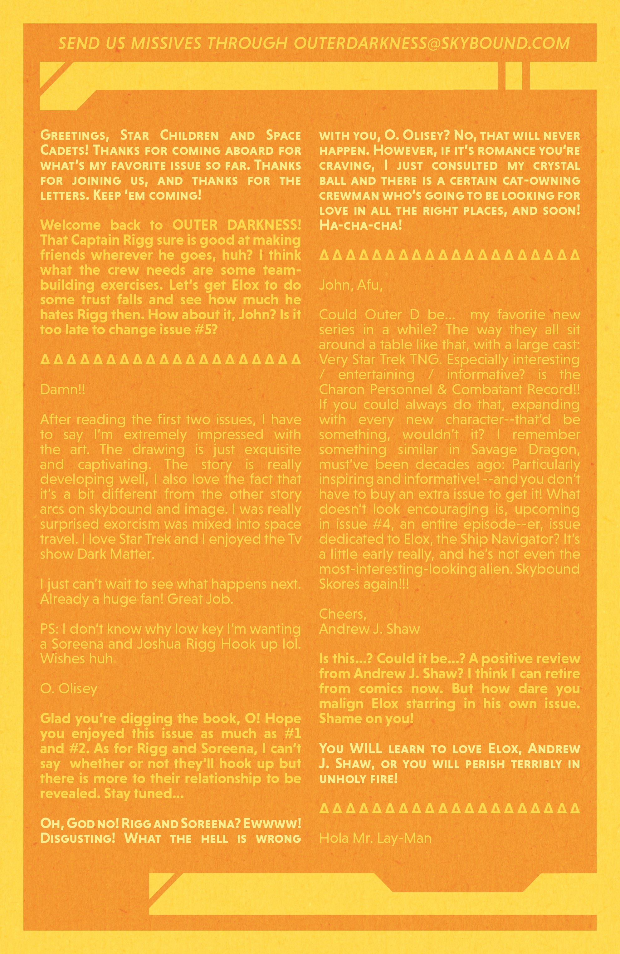 Read online Outer Darkness comic -  Issue #4 - 22