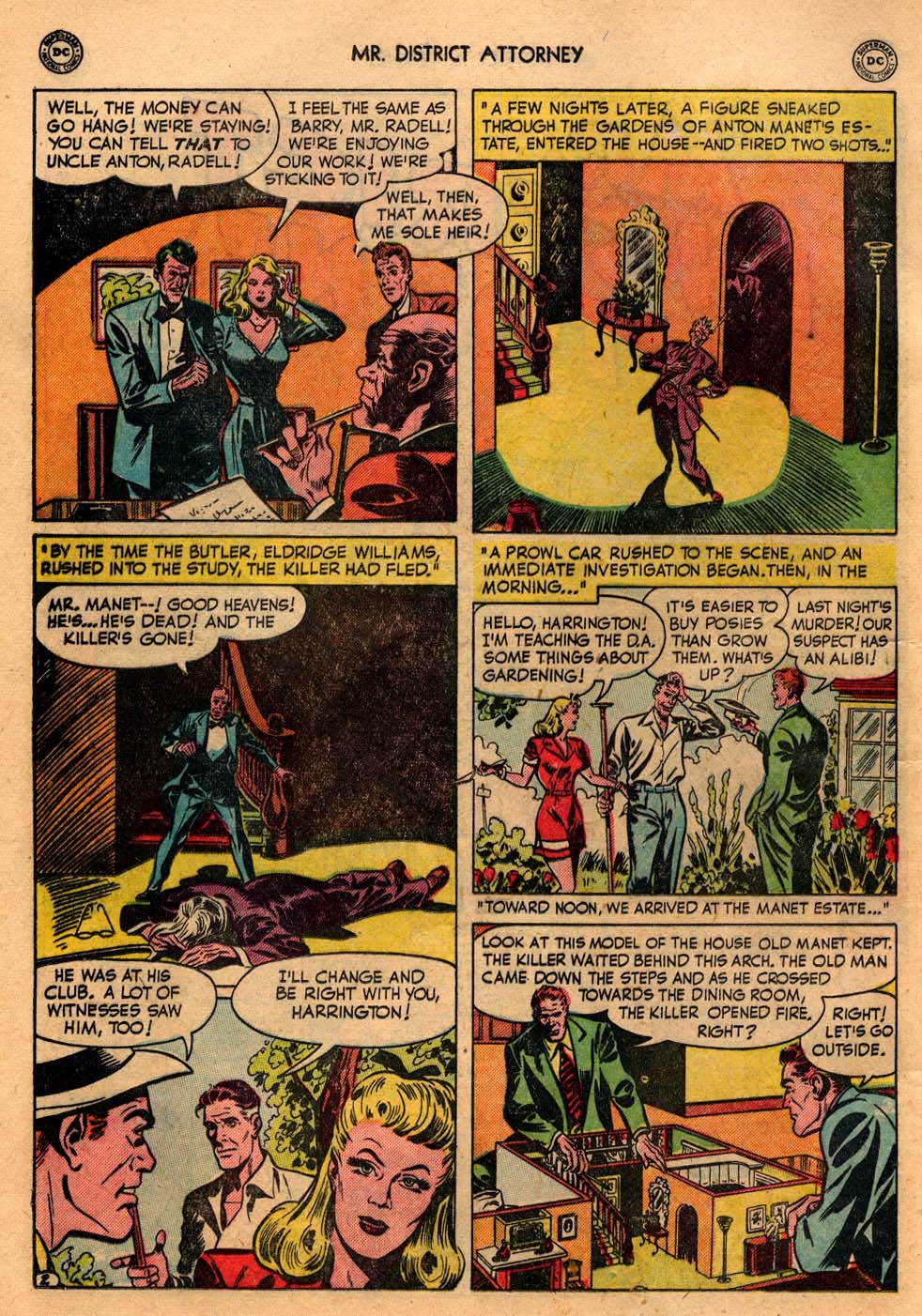 Read online Mr. District Attorney comic -  Issue #17 - 16