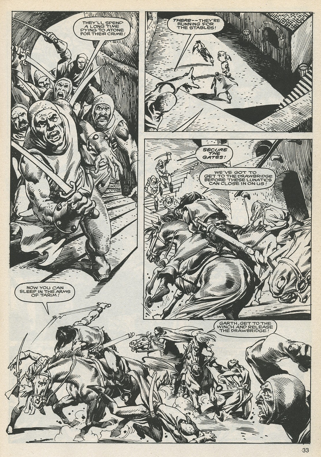 Read online The Savage Sword Of Conan comic -  Issue #127 - 33