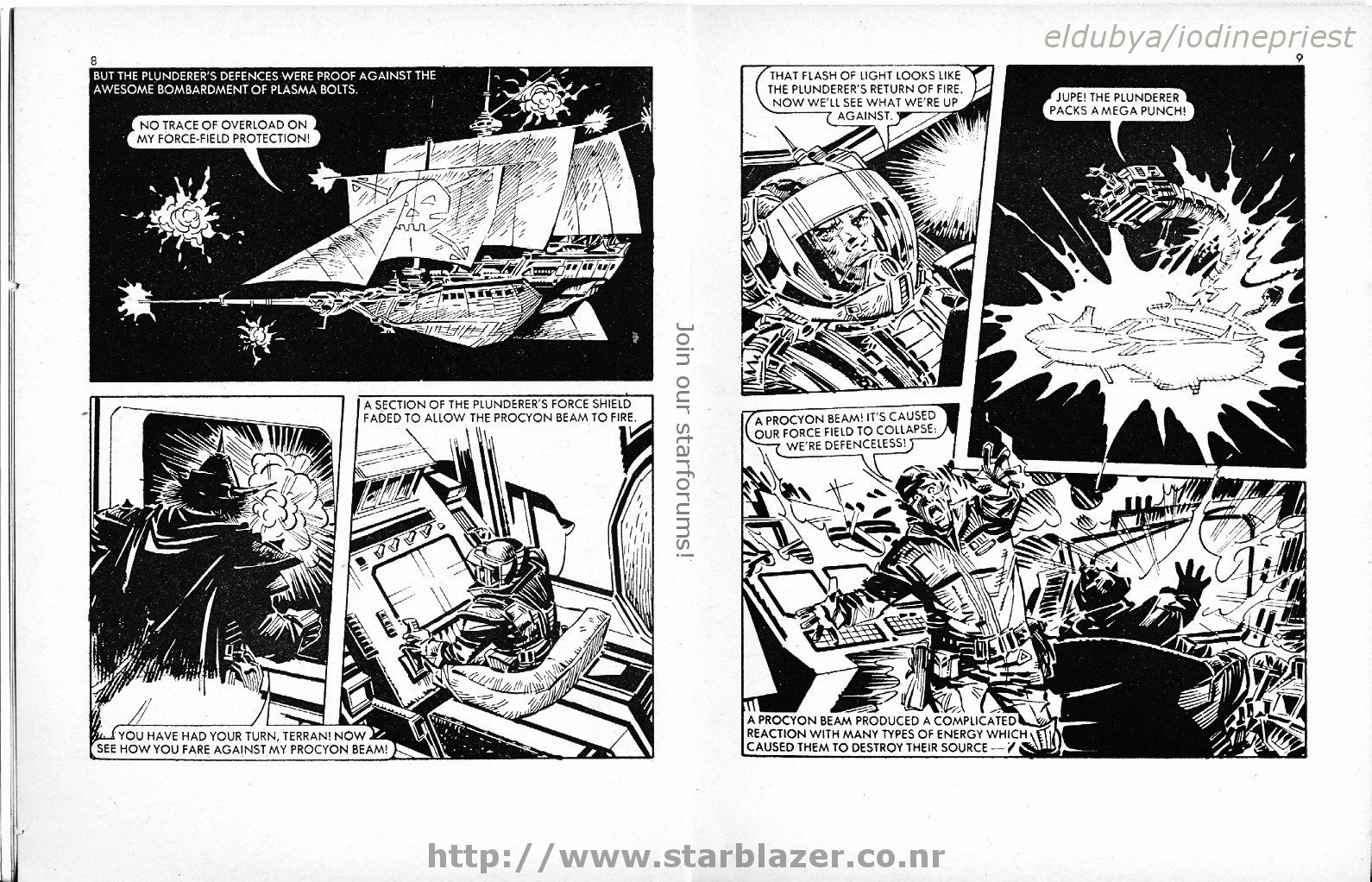 Read online Starblazer comic -  Issue #100 - 6