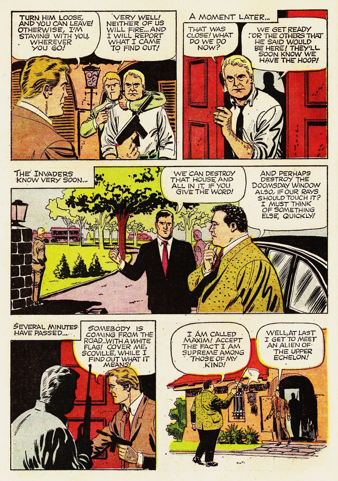 Magic Carpet Burn: Gold Key The Invaders #4 - The Doomsday Window