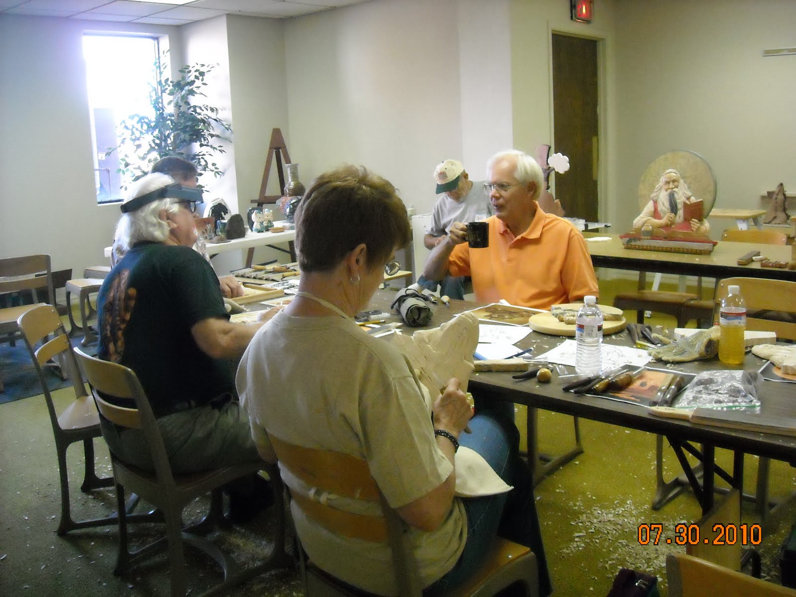 Bruce Futterer Woodcarving Oklahoma City Carving Class, July 2931