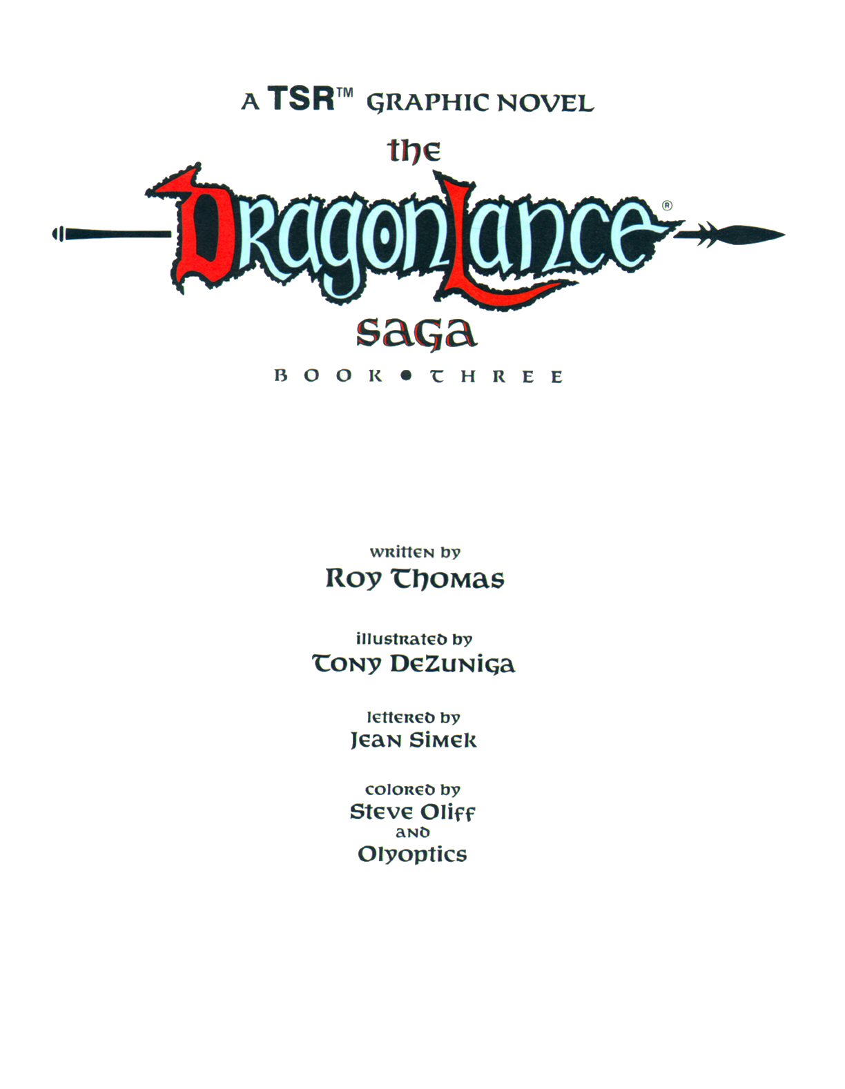 Read online Dragonlance Saga comic -  Issue #3 - 2