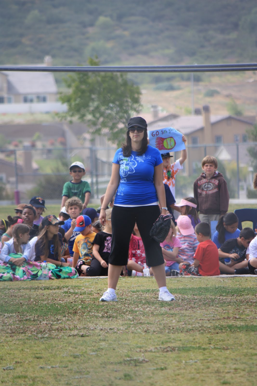 It's A Girl Thing... Staff vs. 5th Grade Softball Game