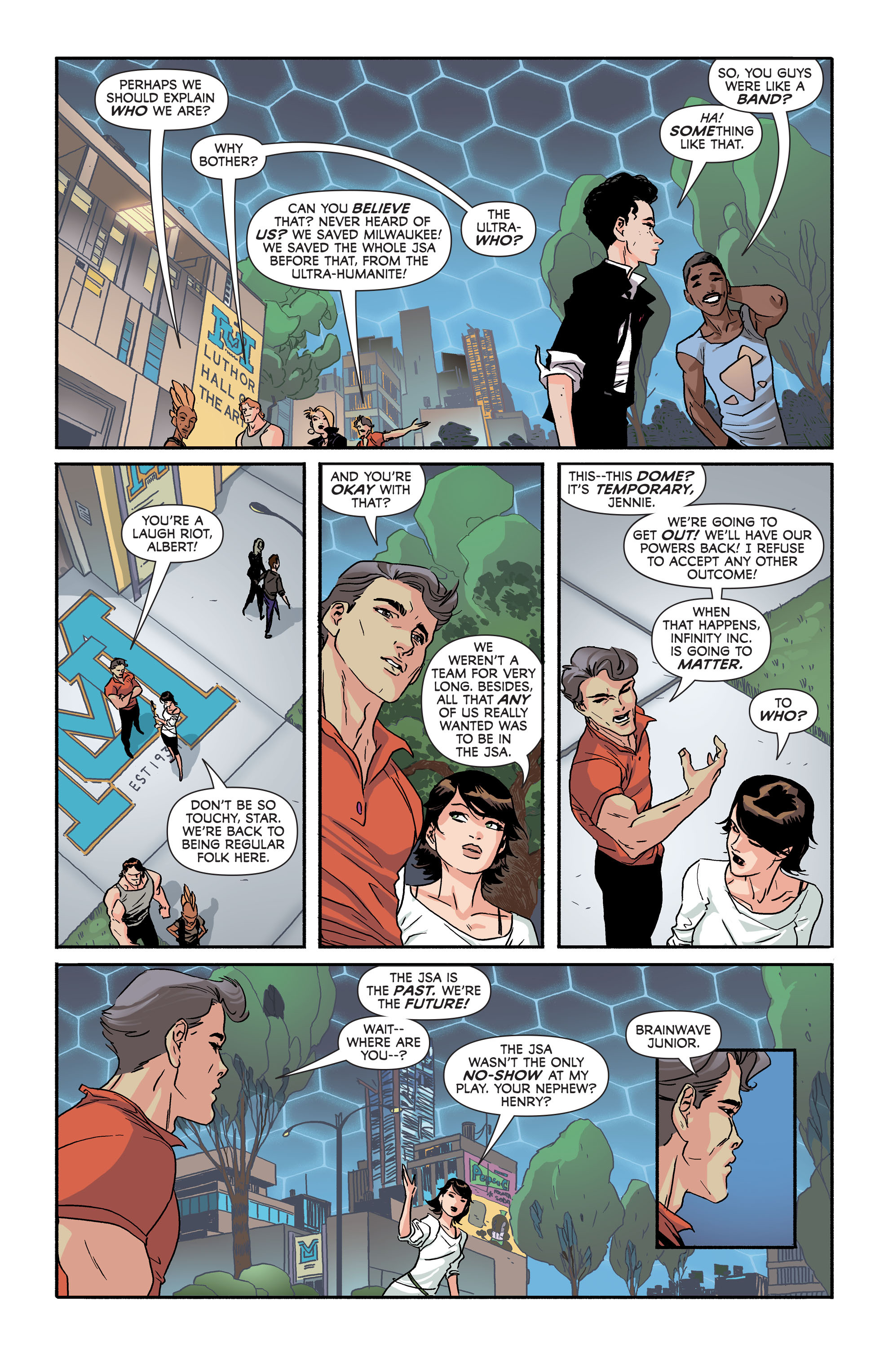 Read online Convergence Infinity Inc. comic -  Issue #1 - 7