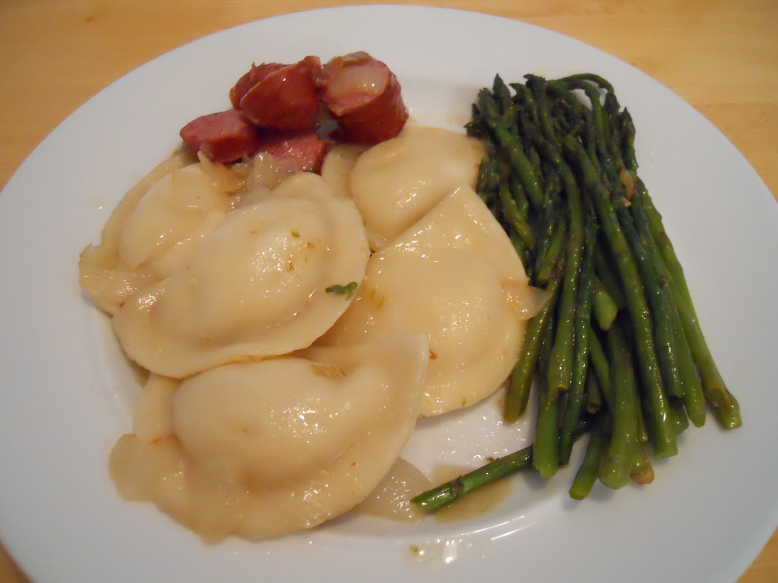 The Recipe Nest Polish Pierogies and Kielbasa
