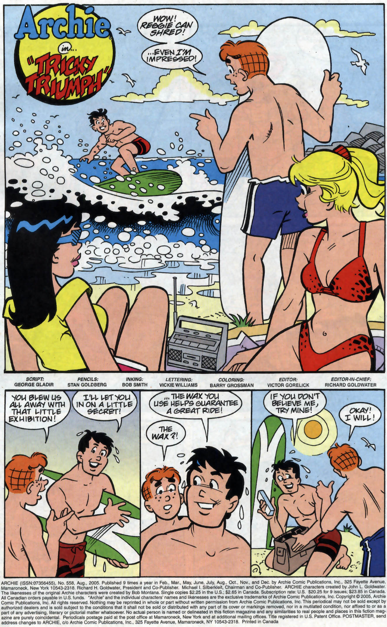 Read online Archie (1960) comic -  Issue #558 - 2