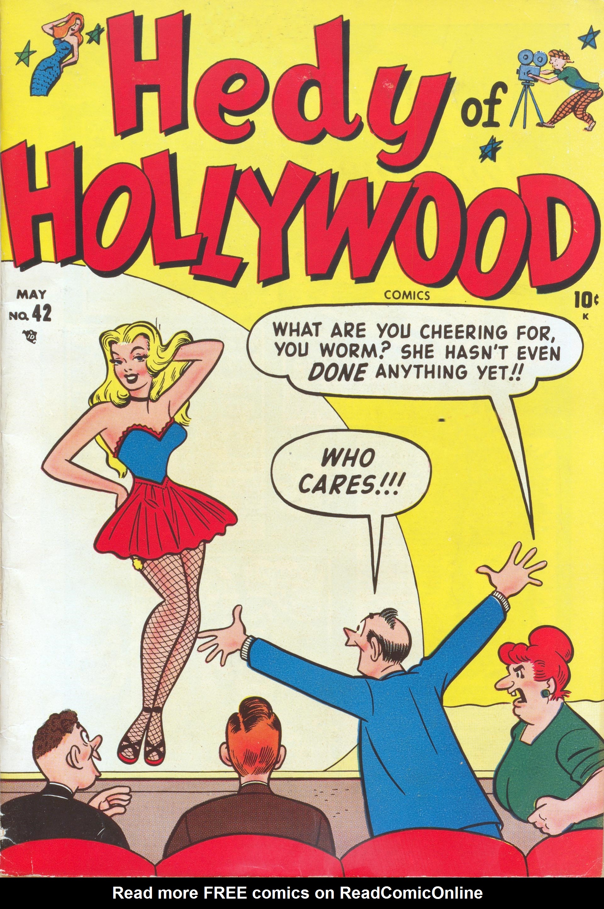 Read online Hedy Of Hollywood Comics comic -  Issue #42 - 1