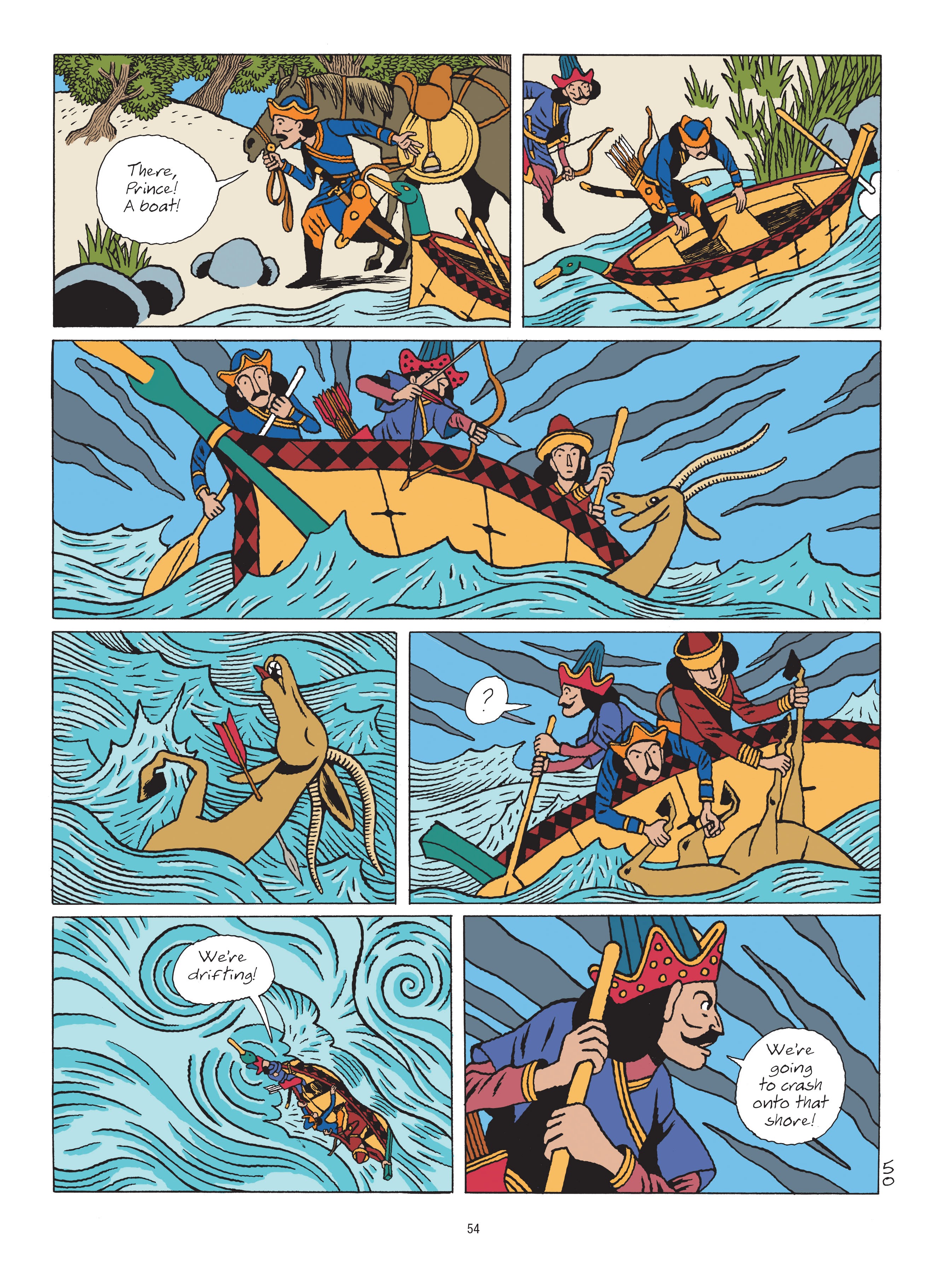 Read online A Tale of a Thousand and One Nights: HASIB & the Queen of Serpents comic -  Issue # TPB - 54