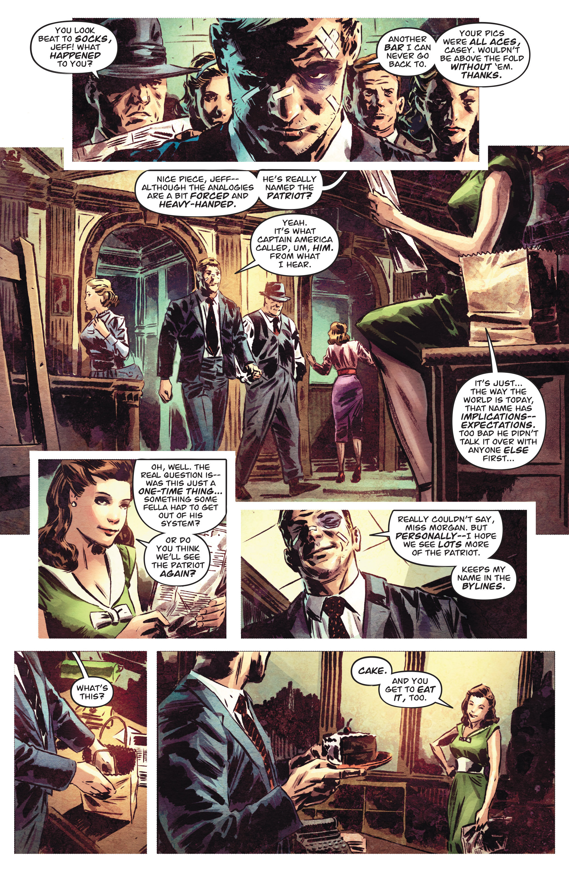 Read online Captain America: Patriot comic -  Issue # TPB - 11