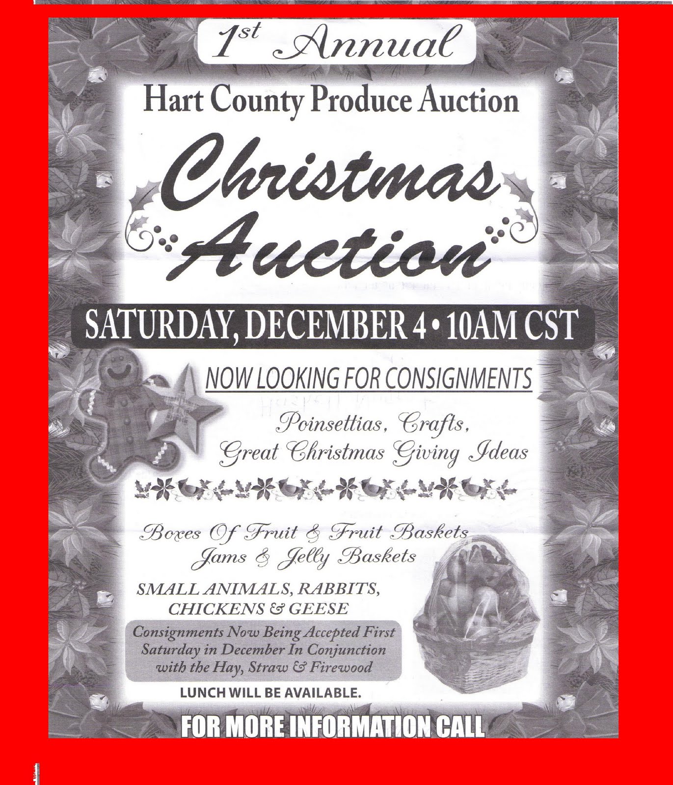 Life is a Journey Hart County's 1st Annual Christmas Auction
