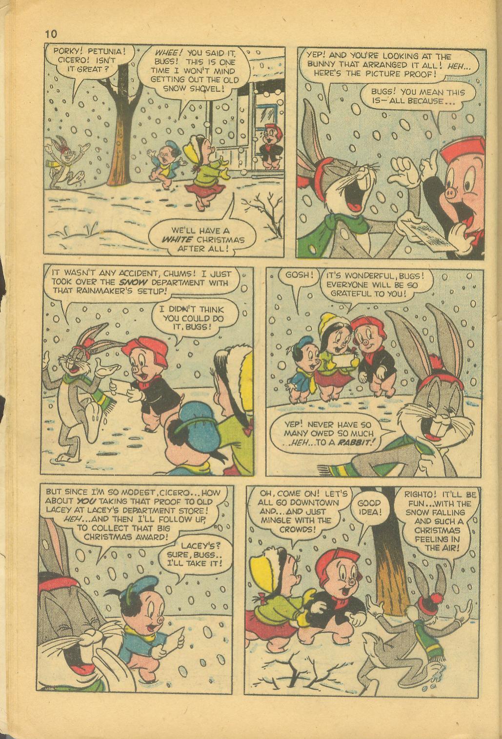 Read online Bugs Bunny's Christmas Funnies comic -  Issue # TPB 7 - 12