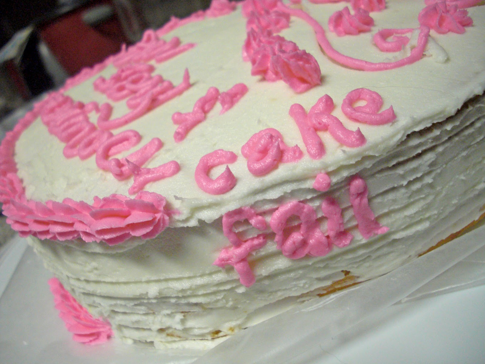 I make stuff. Cake Fail