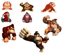 Evolucion Donkey Kong