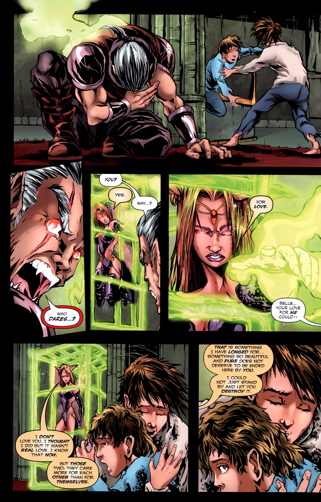 Read online Grimm Fairy Tales: Neverland comic -  Issue #7 - 9
