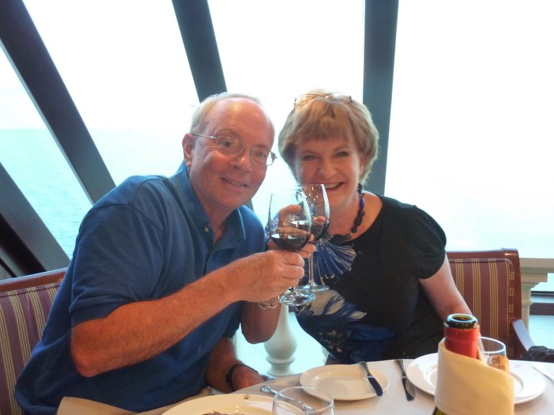 Pacific Princess World Cruise 2011 Wedding Anniversary White Elephant 