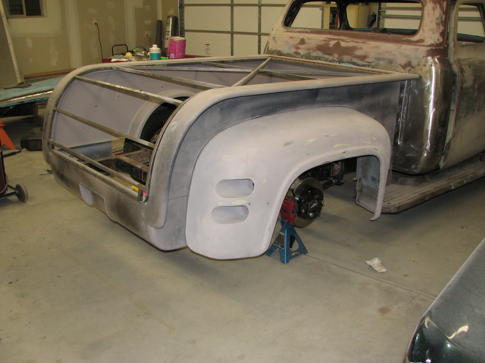 1955 FORD TRUCK: REAR FENDERS