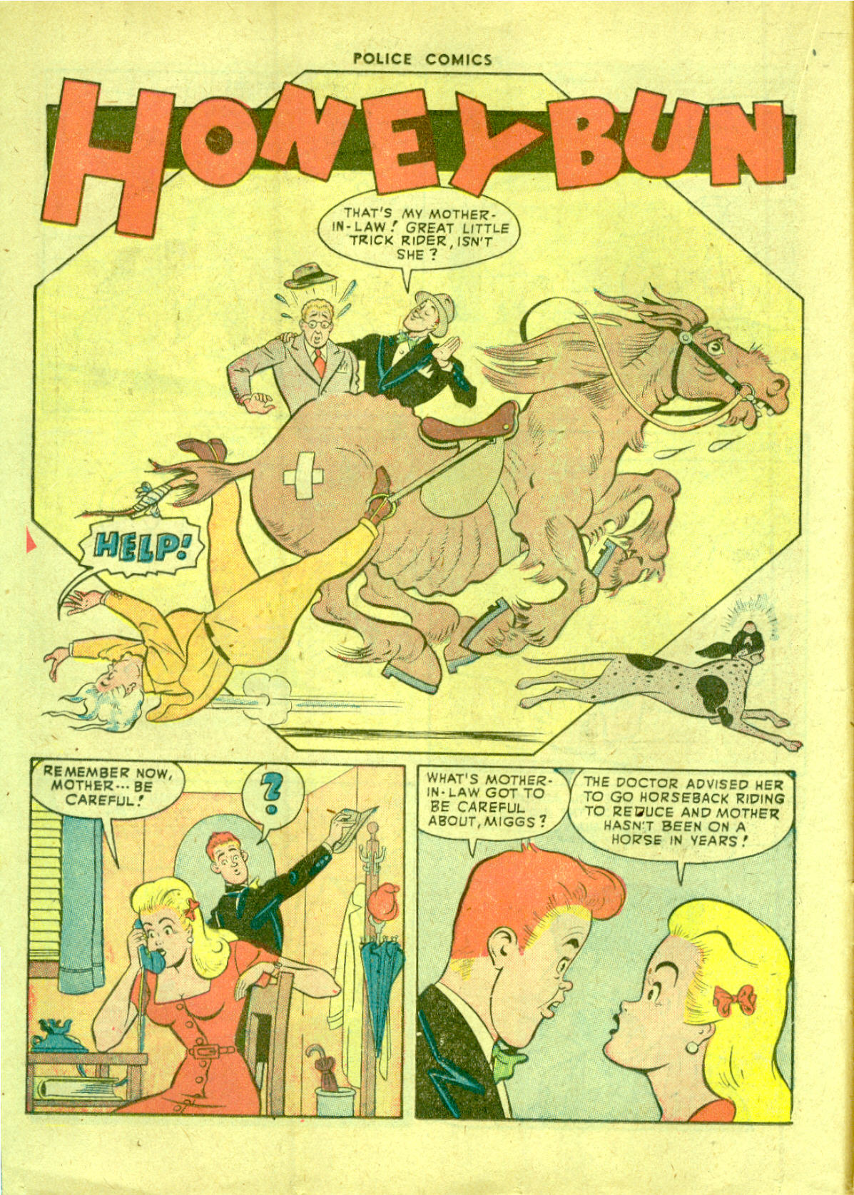 Read online Police Comics comic -  Issue #73 - 20