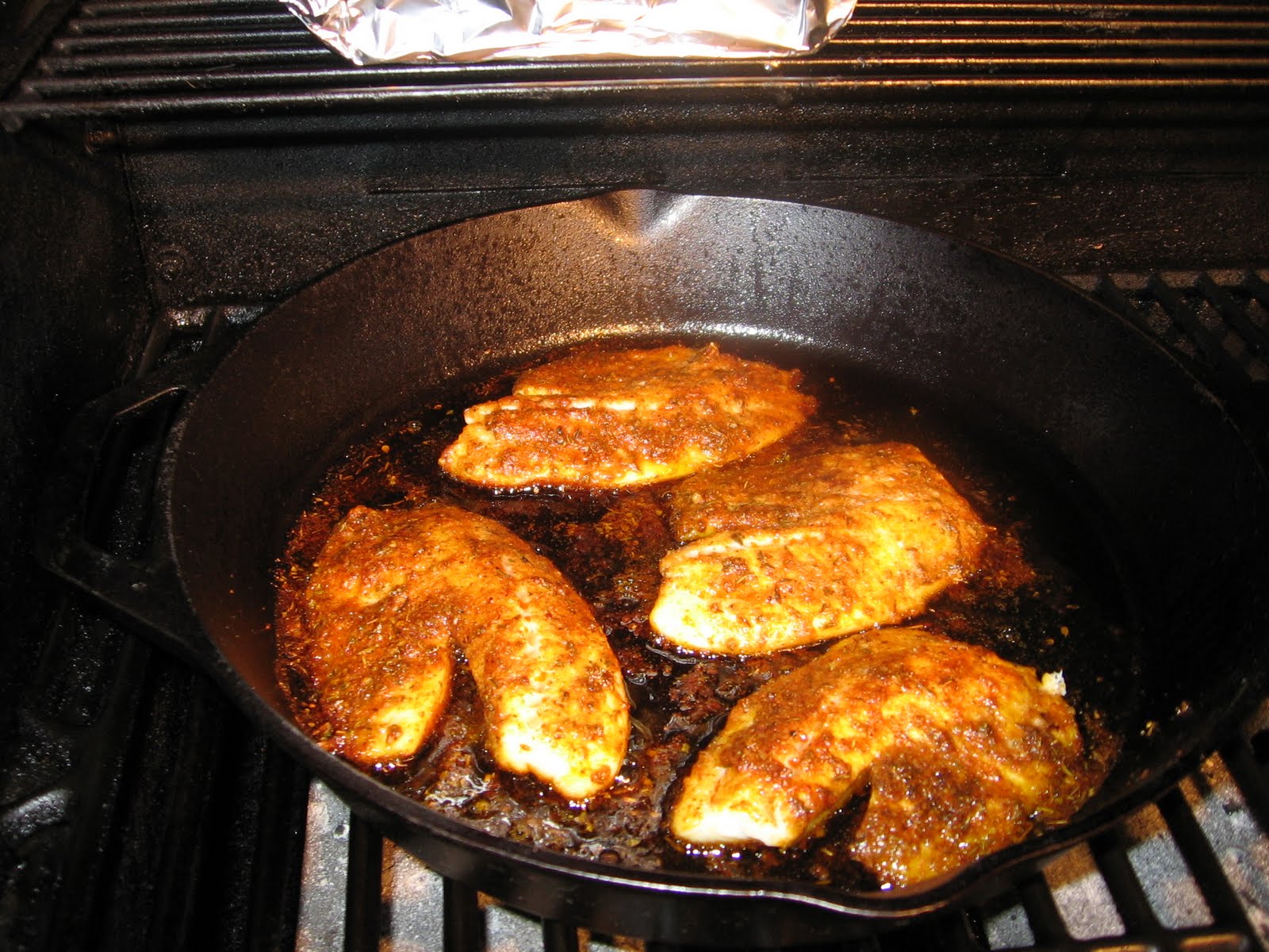 Jenn's Food Journey Creole Cast Iron Fish