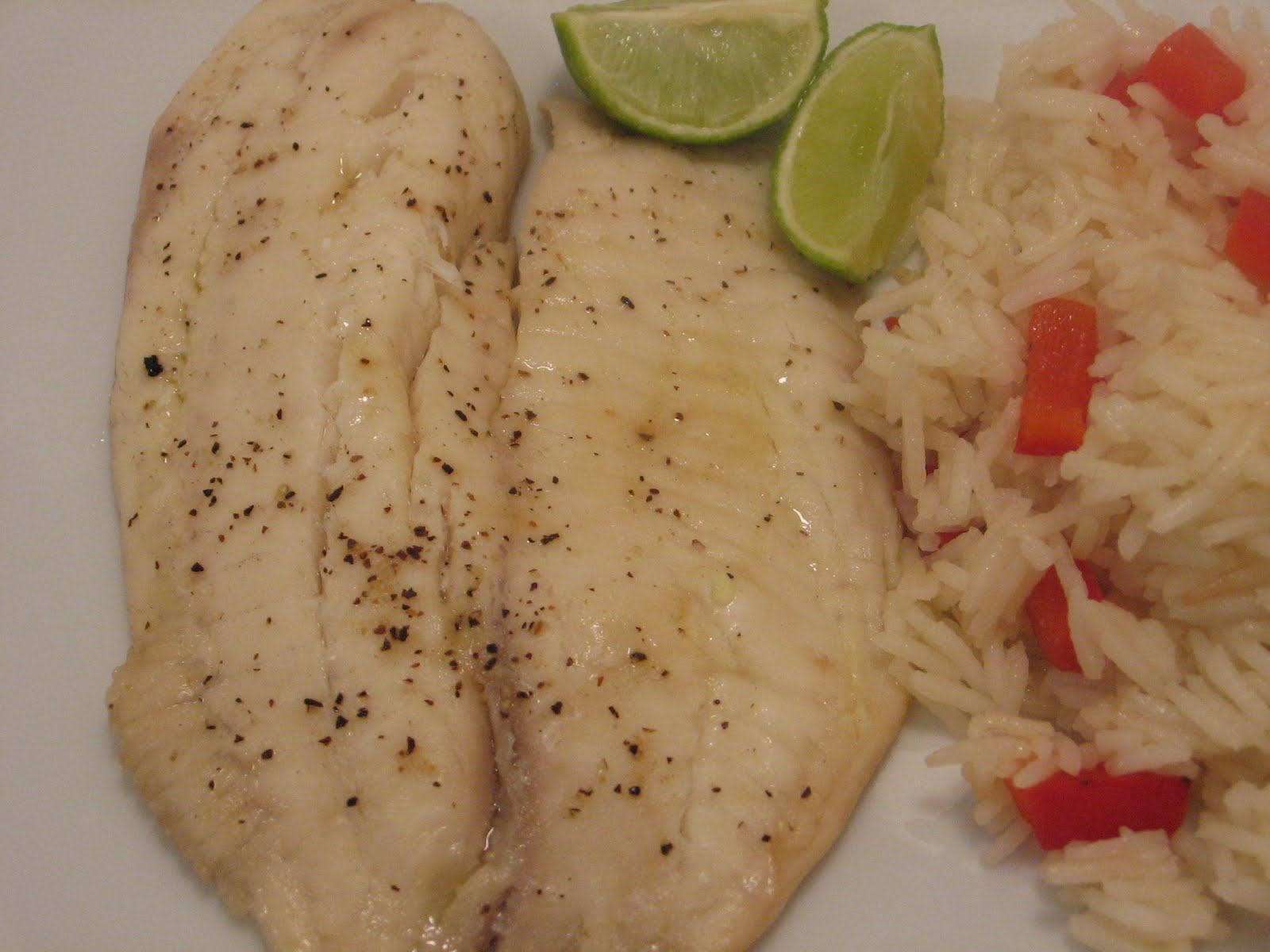 Jenn's Food Journey Grilled Tilapia with Butter and Key Lime Juice