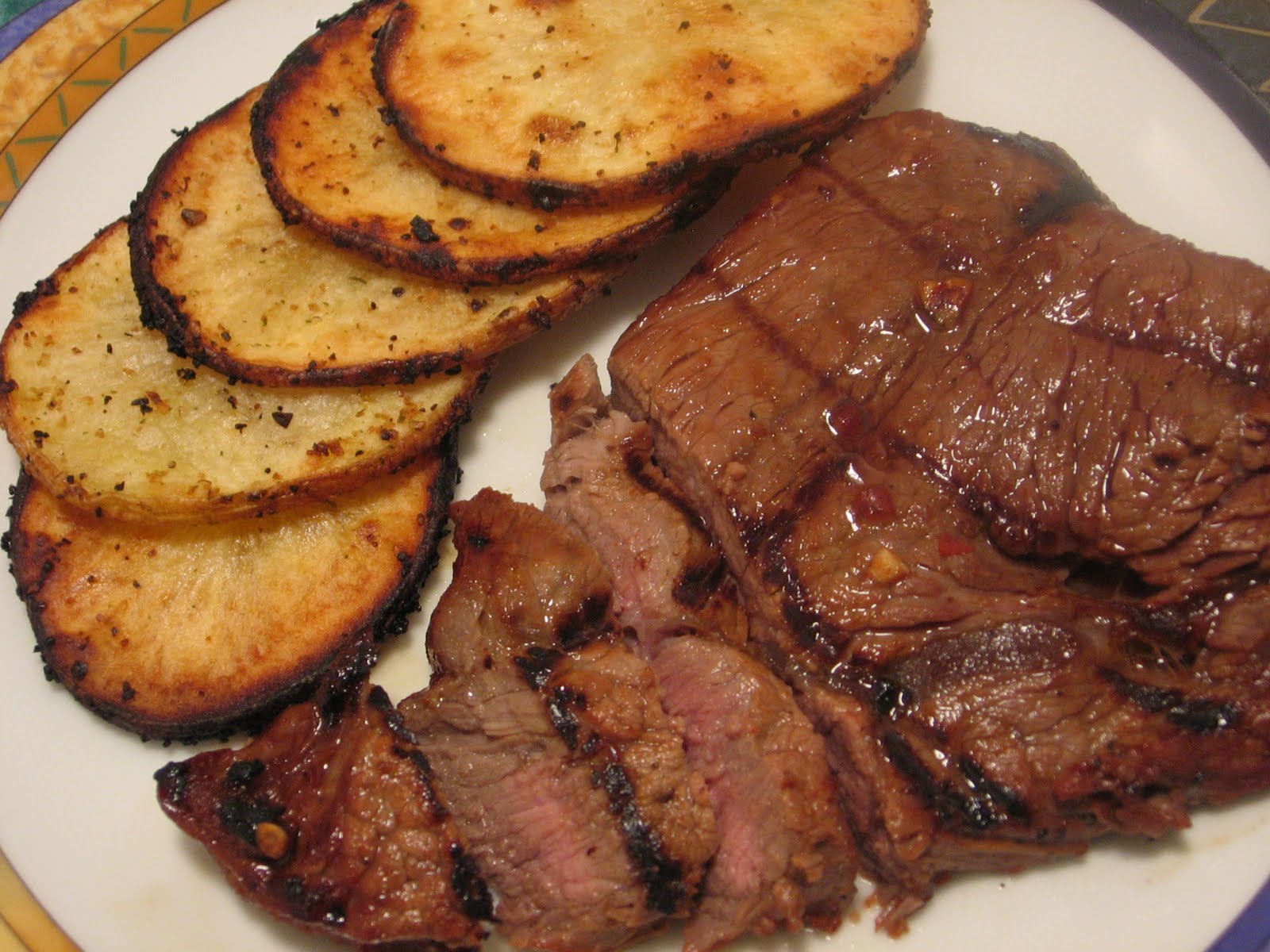 Jenn's Food Journey Grilled Asian Sirloin Steaks