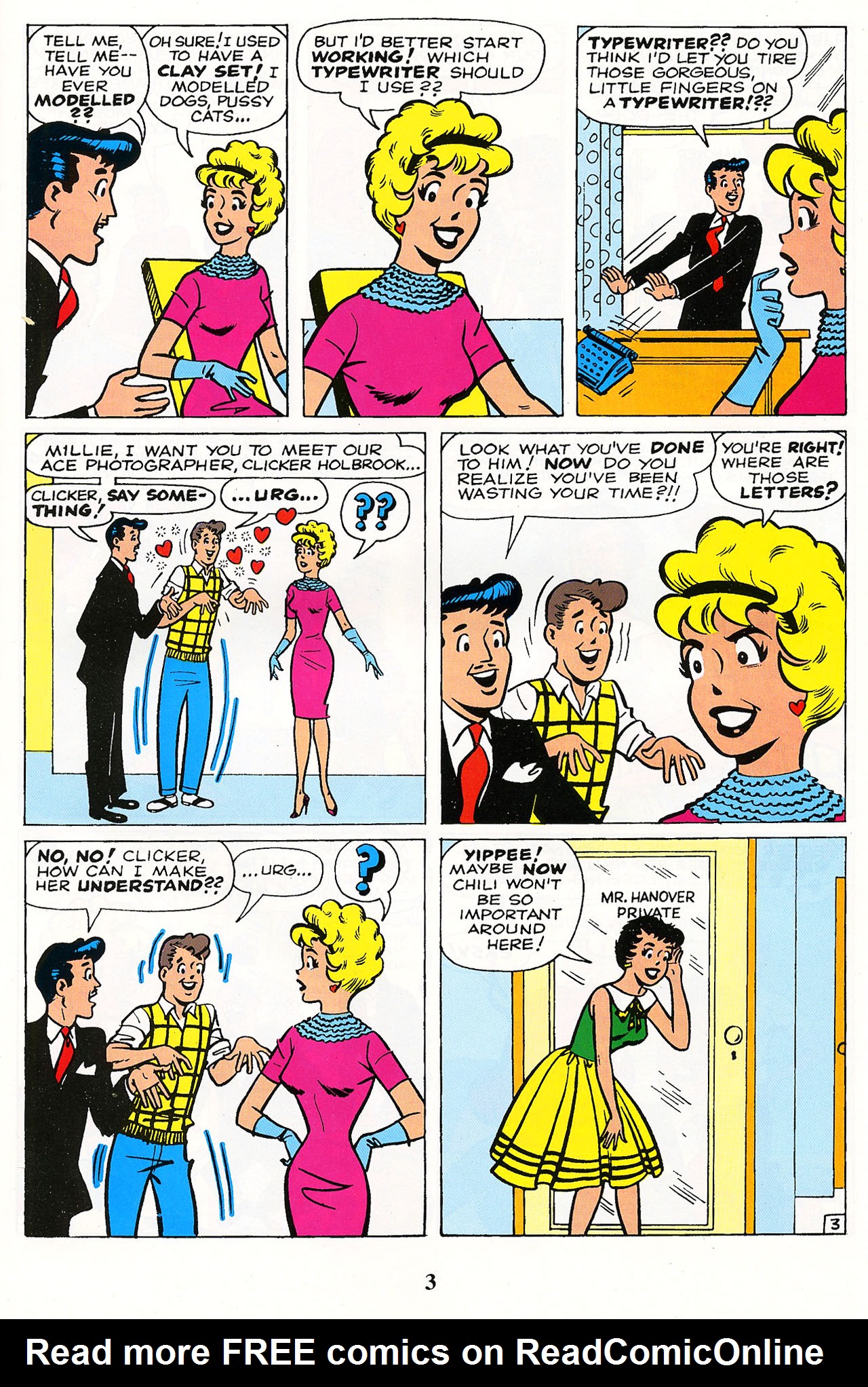 Read online Marvel Milestones: Millie the Model & Patsy Walker comic -  Issue # Full - 5