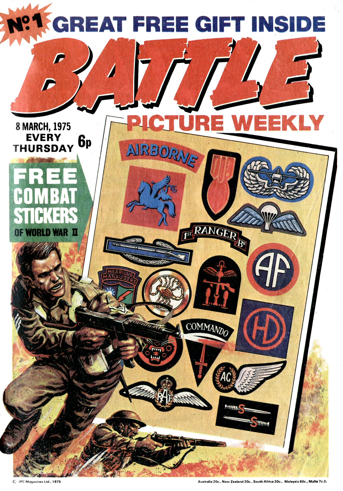 Read online Battle Picture Weekly comic -  Issue #1 - 1