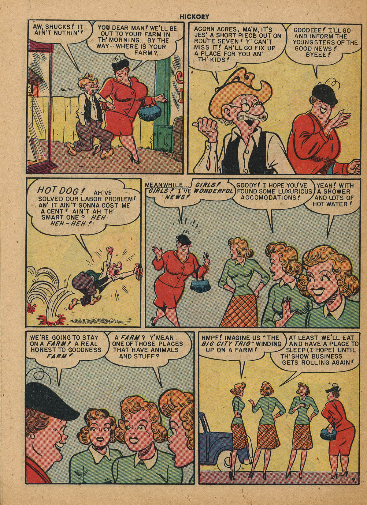 Read online Hickory comic -  Issue #4 - 6