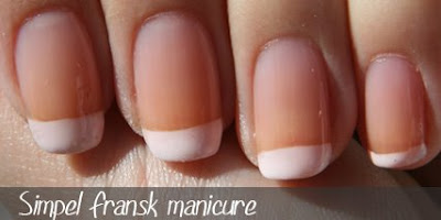 Fransk Manicure Negle Nymfer - om neglelak