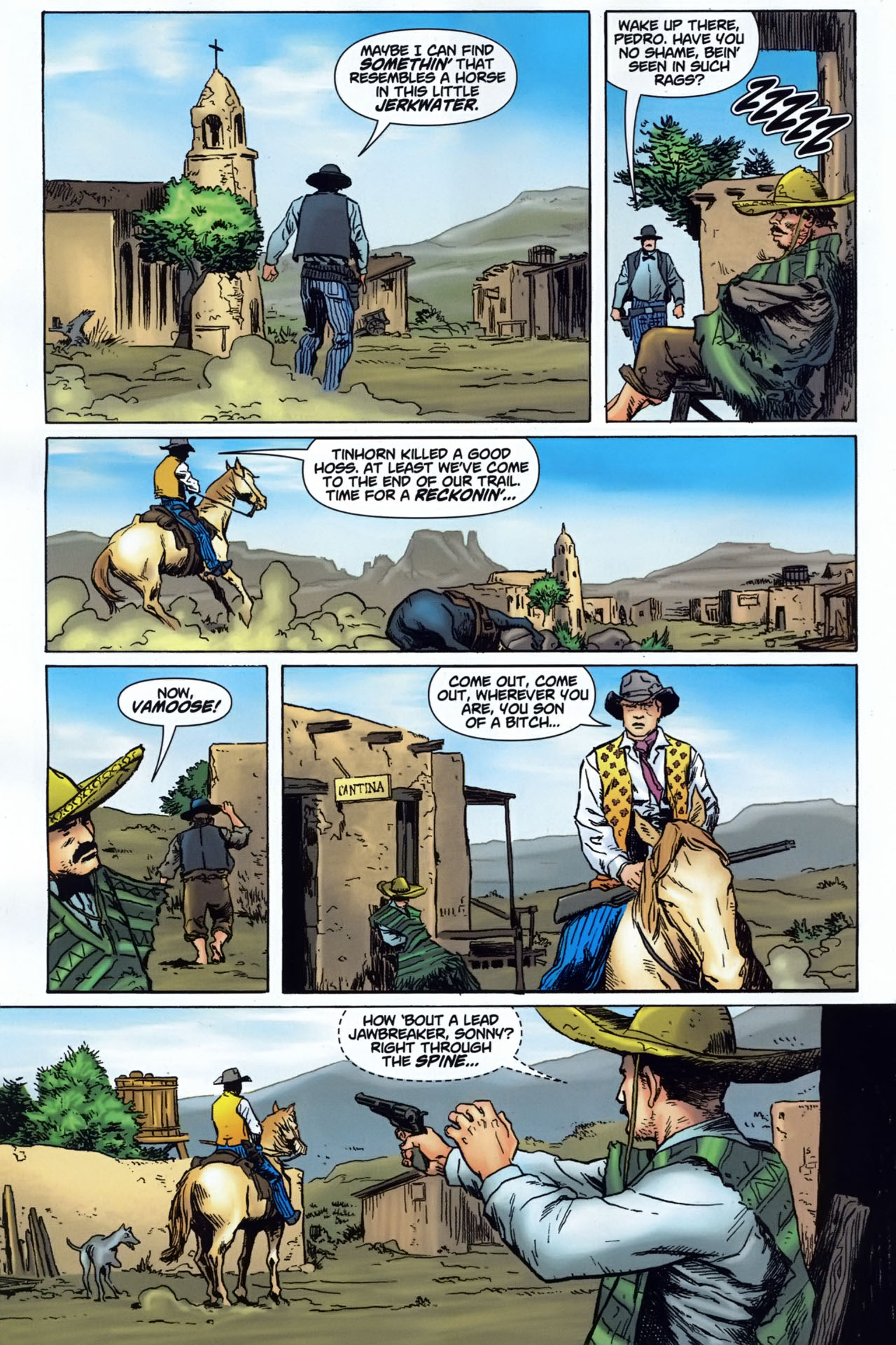 Read online Bat Lash comic -  Issue #6 - 15