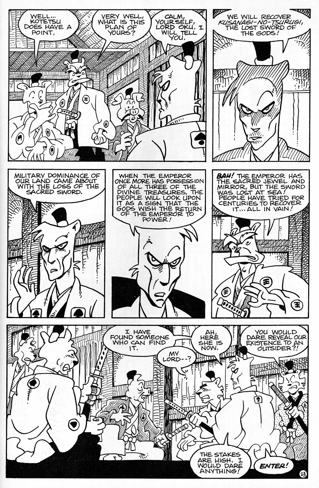 Read online Usagi Yojimbo (1996) comic -  Issue #15 - 24