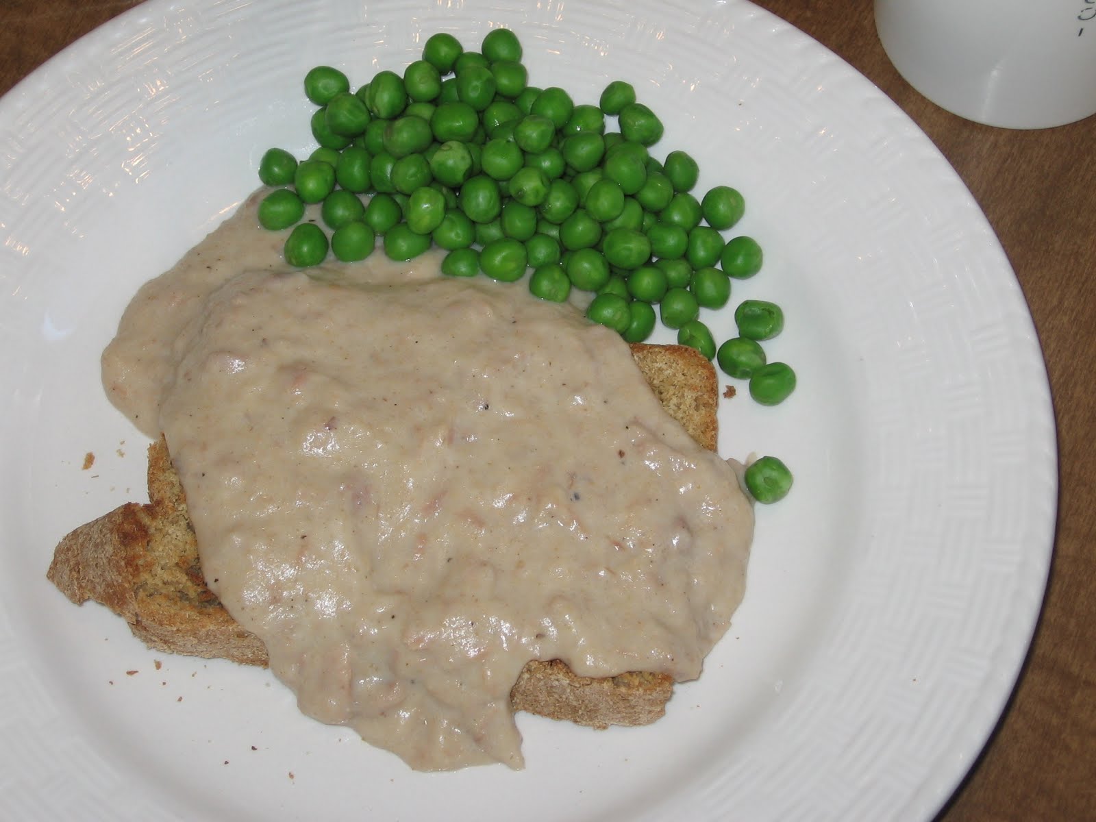 Mel's Kitchen Tuna Gravy on Toast