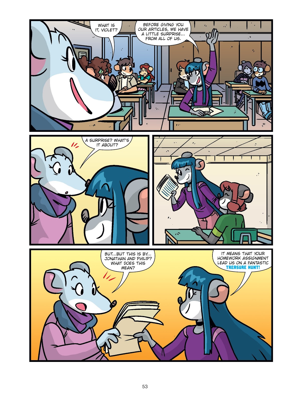 Thea Stilton issue TPB 8 - Page 54